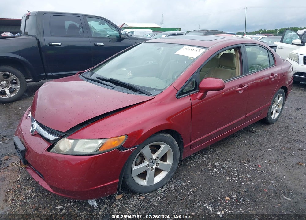 2006 HONDA CIVIC EX VIN: JHMFA16876S011468