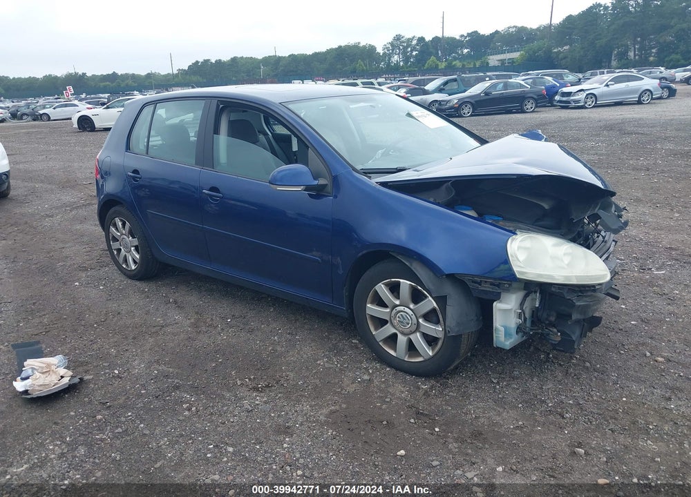 2007 VOLKSWAGEN RABBIT 4-DOOR VIN: WVWDS71K87W084189