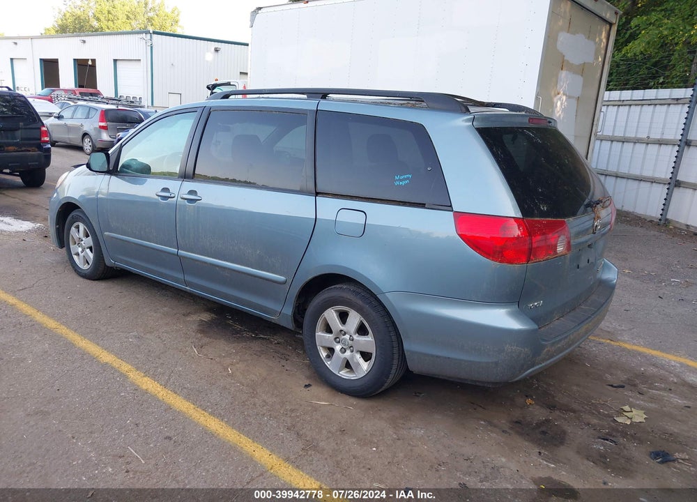 2009 TOYOTA SIENNA CE/LE VIN: 5TDZK23C09S258578