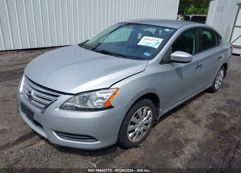 2015 NISSAN SENTRA SV VIN: 3N1AB7AP3FY352719