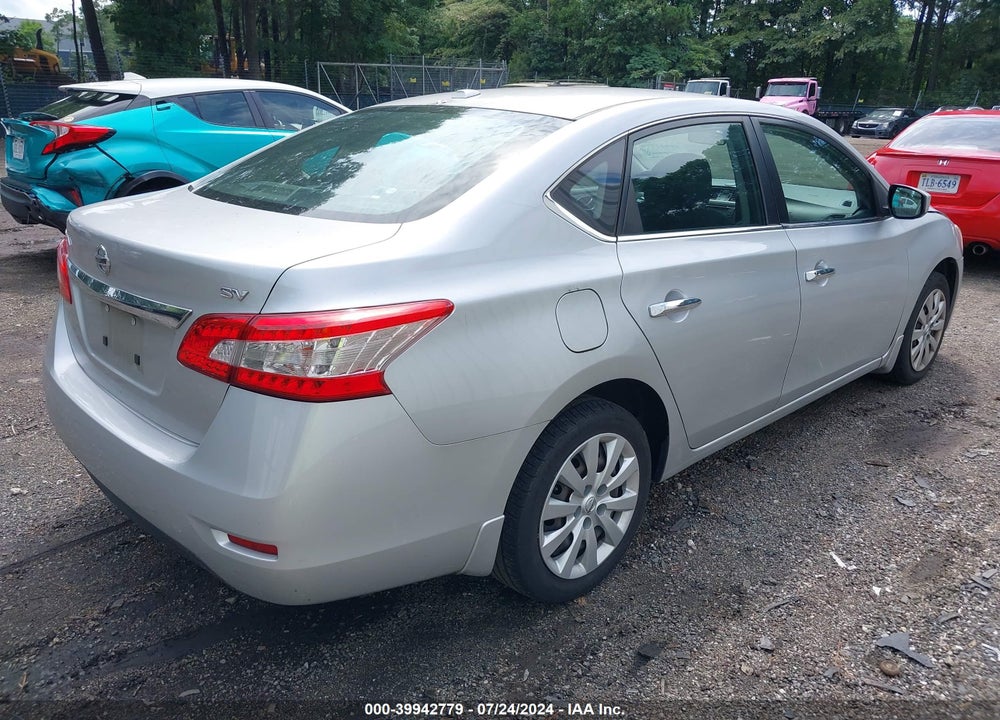 2015 NISSAN SENTRA SV VIN: 3N1AB7AP3FY352719