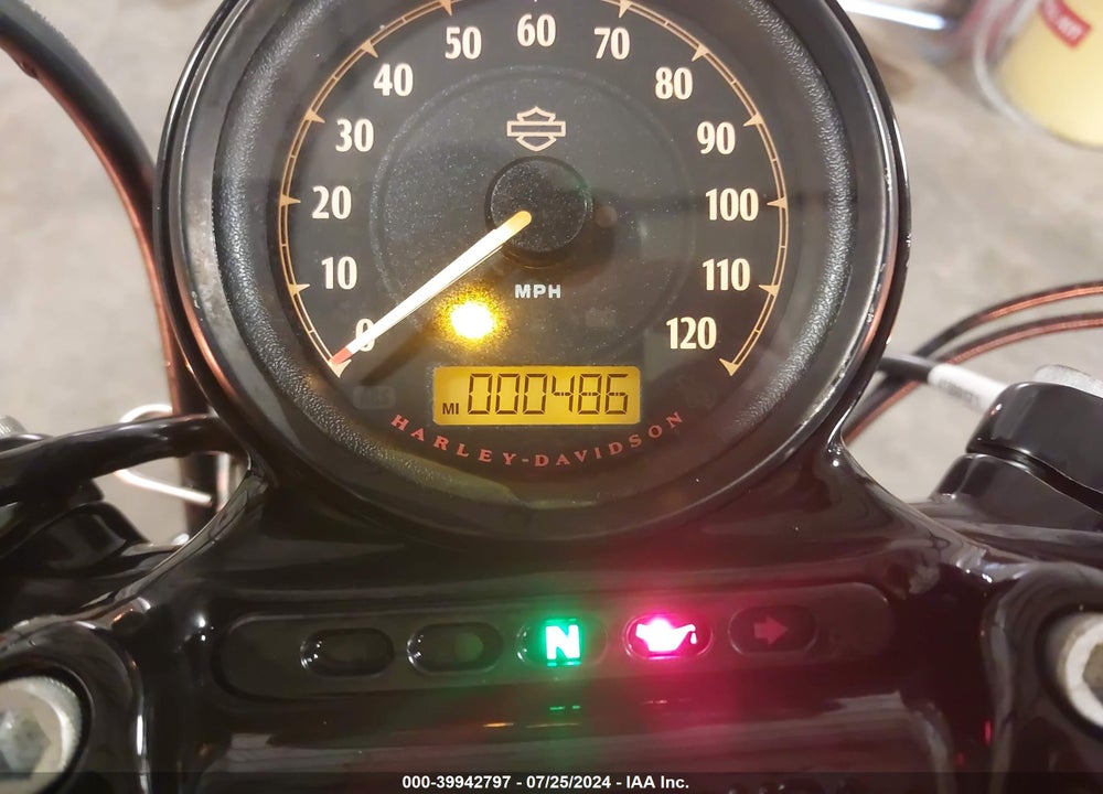 2022 HARLEY-DAVIDSON XL1200 X VIN: 1HD1LC312NB407247
