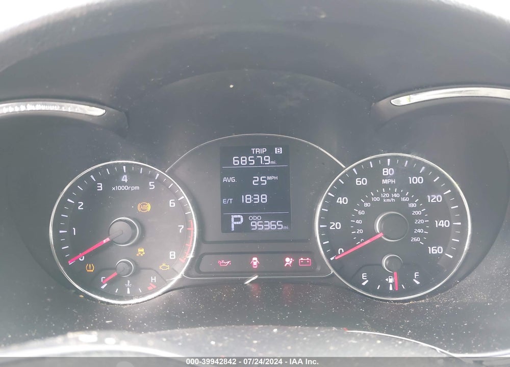 2015 KIA FORTE LX VIN: KNAFX4A69F5289789