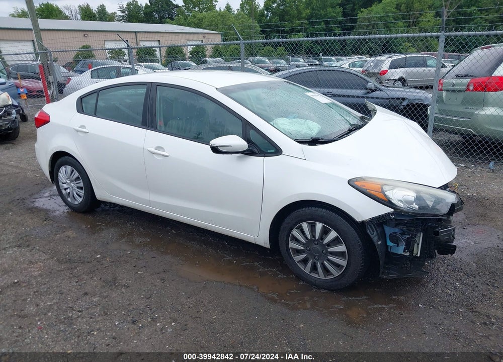 2015 KIA FORTE LX VIN: KNAFX4A69F5289789