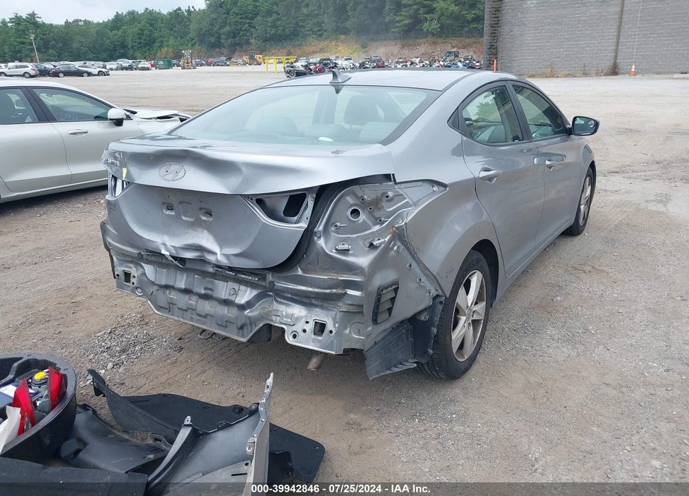2013 HYUNDAI ELANTRA GLS VIN: KMHDH4AE9DU721259