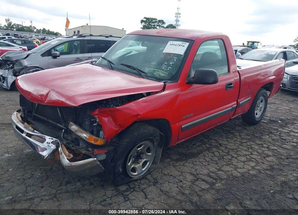 2001 CHEVROLET SILVERADO 1500 VIN: 1GCEC14T31Z283756