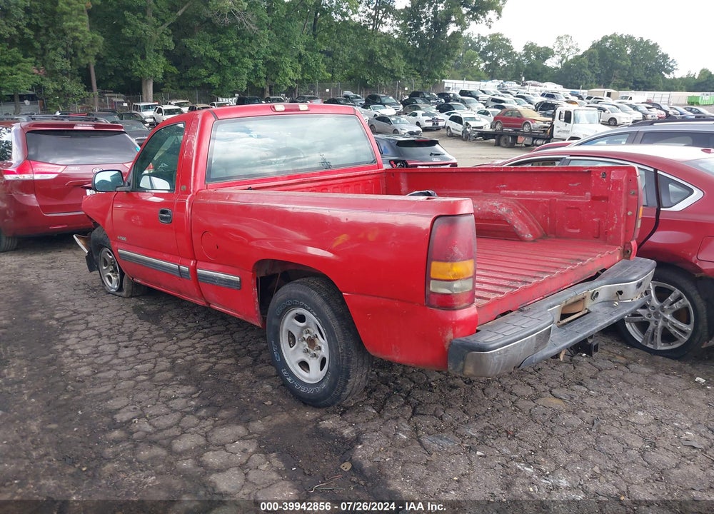 2001 CHEVROLET SILVERADO 1500 VIN: 1GCEC14T31Z283756