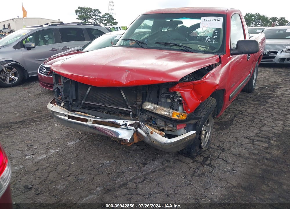 2001 CHEVROLET SILVERADO 1500 VIN: 1GCEC14T31Z283756