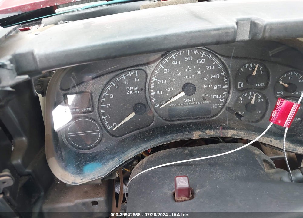 2001 CHEVROLET SILVERADO 1500 VIN: 1GCEC14T31Z283756