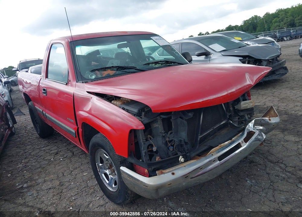 2001 CHEVROLET SILVERADO 1500 VIN: 1GCEC14T31Z283756