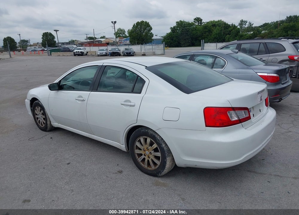 2012 MITSUBISHI GALANT VIN: 4A32B2FF5CE015639