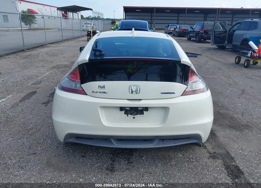 2011 HONDA CR-Z EX VIN: JHMZF1D64BS006643