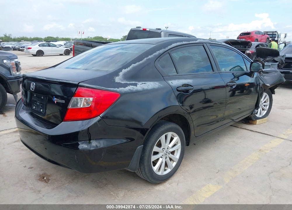 2012 HONDA CIVIC EX VIN: 2HGFB2F84CH552745