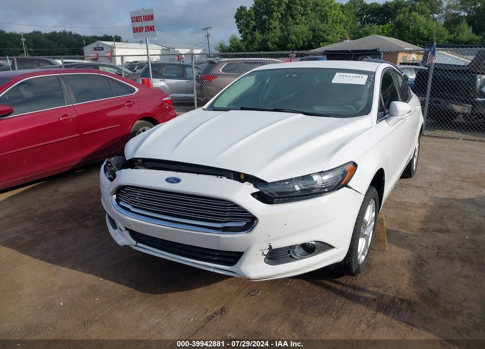 2016 FORD FUSION SE VIN: 3FA6P0H78GR298949