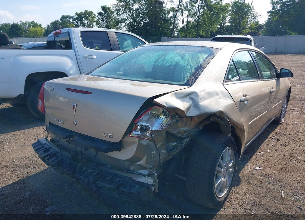 2006 PONTIAC G6 VIN: 1G2ZG558364215120