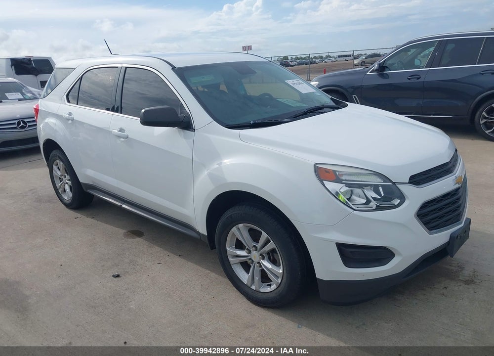 2016 CHEVROLET EQUINOX LS VIN: 2GNALBEK7G1180522