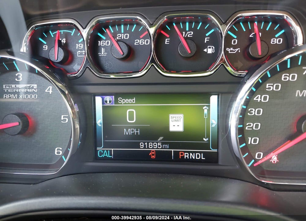 2017 GMC SIERRA 1500 SLT VIN: 1GTV2NEC1HZ125001