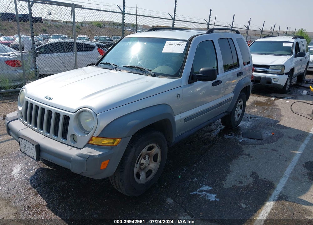 2005 JEEP LIBERTY SPORT VIN: 1J4GL48KX5W671645