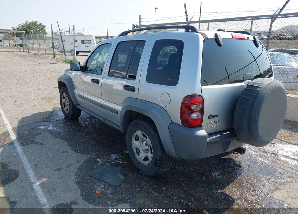 2005 JEEP LIBERTY SPORT VIN: 1J4GL48KX5W671645