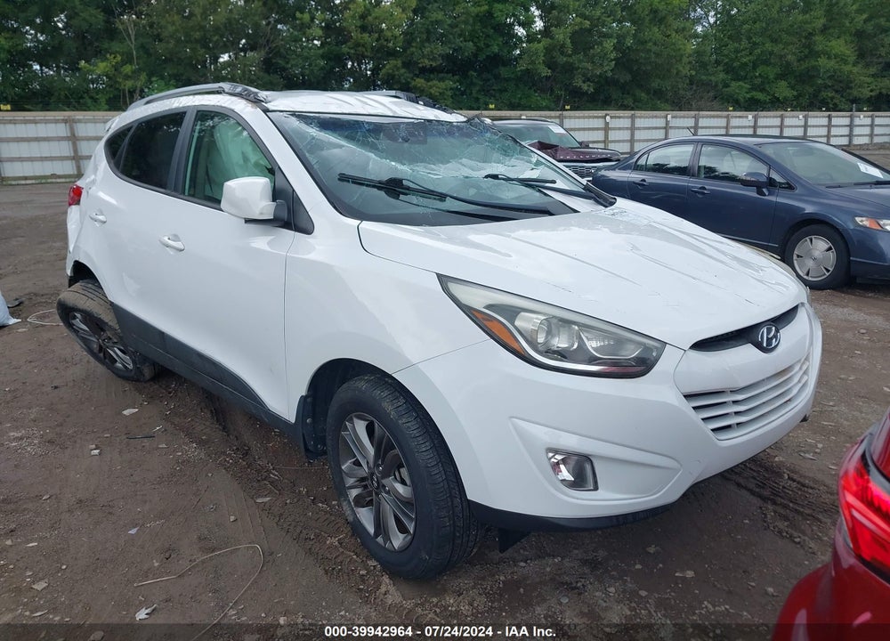 2014 HYUNDAI TUCSON SE VIN: KM8JU3AG4EU915855