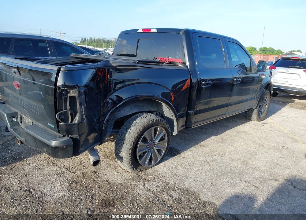 2018 FORD F-150 KING RANCH/LARIAT/LIMITED/PLATINUM/XL/XLT VIN: 1FTEW1EG2JFE01919