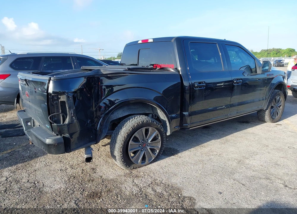 2018 FORD F-150 KING RANCH/LARIAT/LIMITED/PLATINUM/XL/XLT VIN: 1FTEW1EG2JFE01919