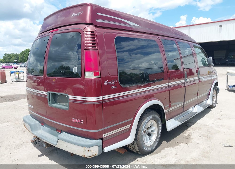 2000 GMC SAVANA RV VIN: 1GDFG15RXY1158317