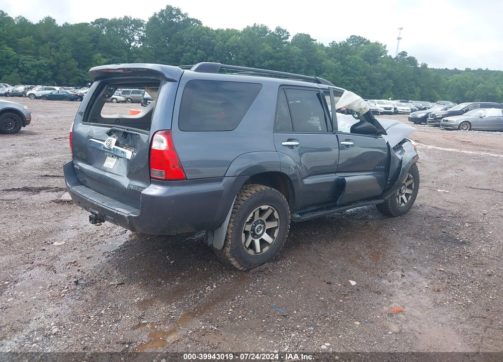 2008 TOYOTA 4RUNNER SPORT V6/SR5 V6 VIN: JTEBU14R68K027534