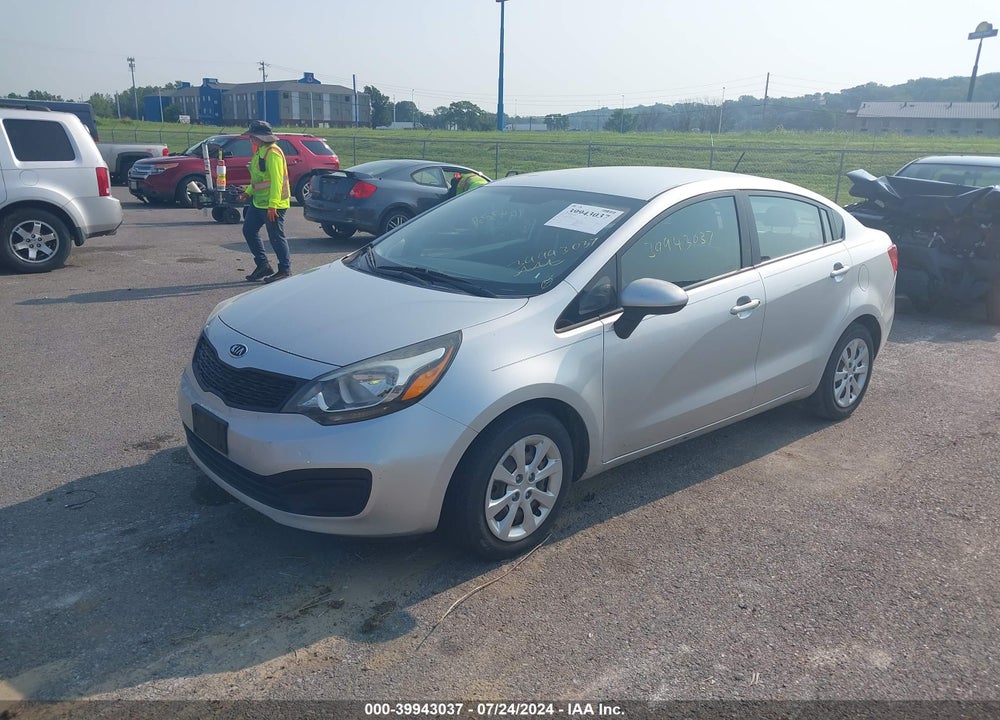 2013 KIA RIO LX VIN: KNADM4A38D6109408