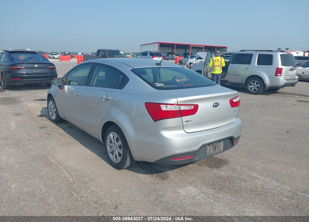 2013 KIA RIO LX VIN: KNADM4A38D6109408