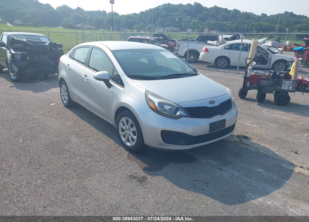 2013 KIA RIO LX VIN: KNADM4A38D6109408
