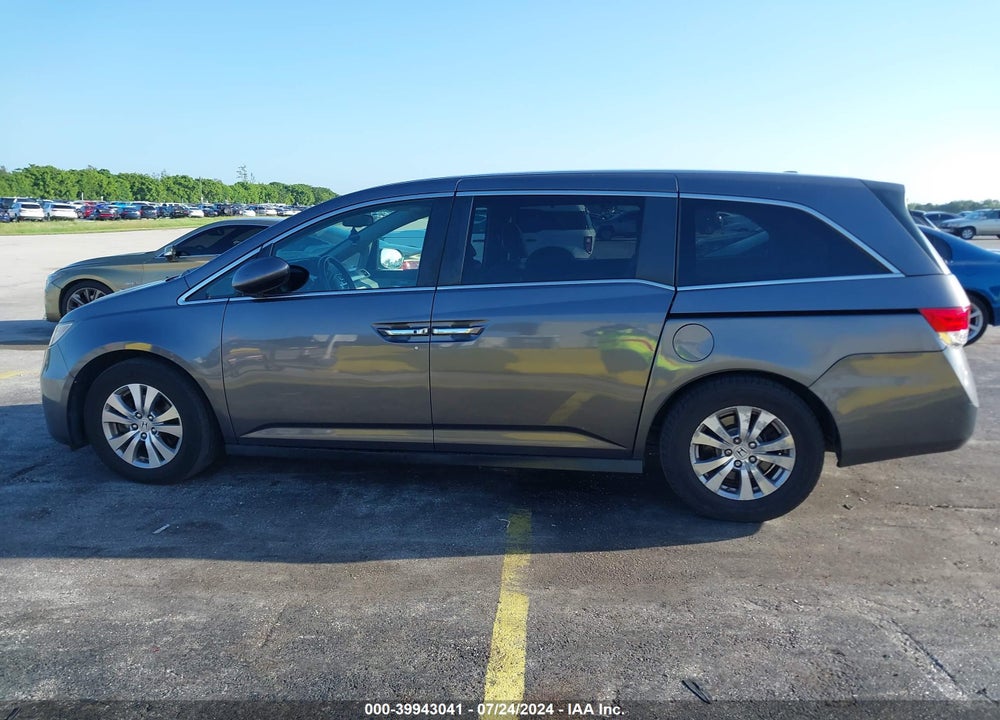2015 HONDA ODYSSEY EX-L VIN: 5FNRL5H65FB124697