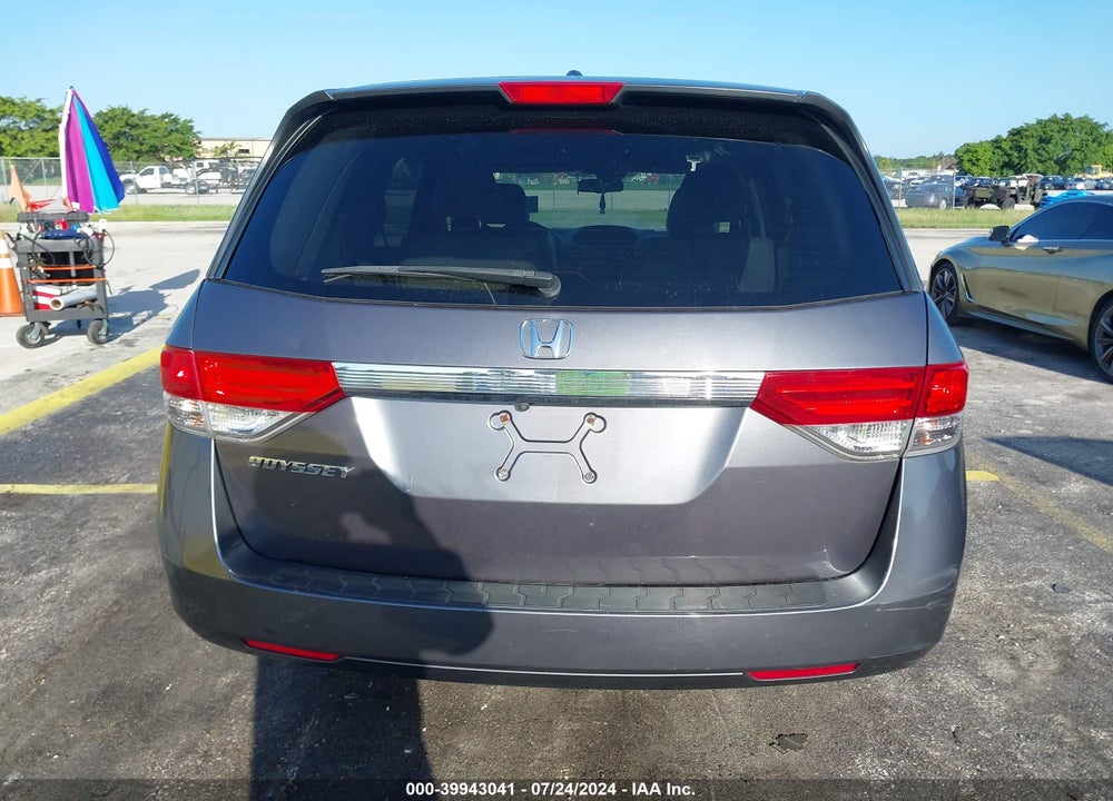 2015 HONDA ODYSSEY EX-L VIN: 5FNRL5H65FB124697