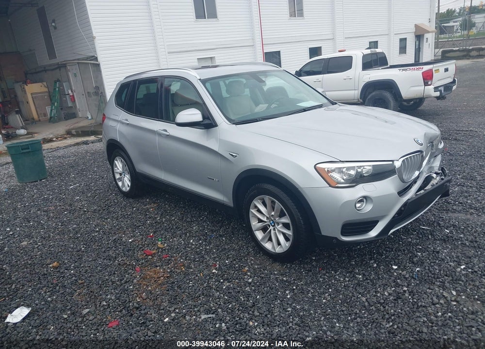 2017 BMW X3 SDRIVE28I VIN: 5UXWZ7C56H0V85001