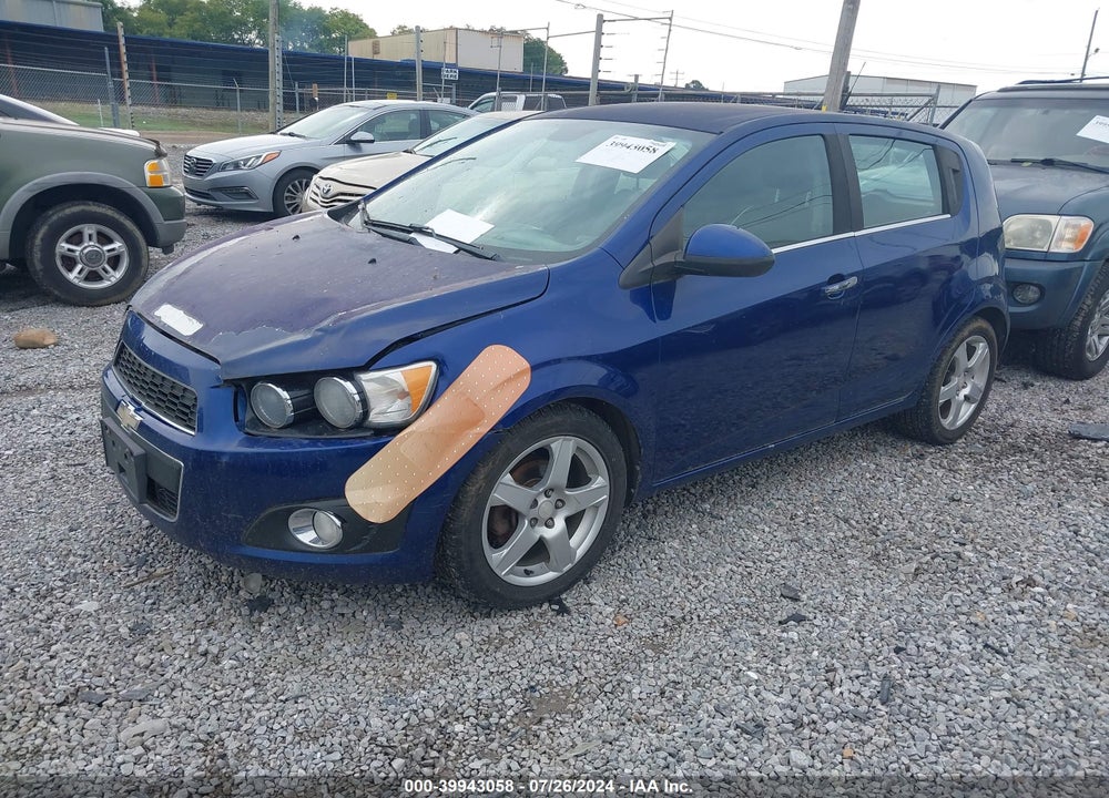 2013 CHEVROLET SONIC LTZ AUTO VIN: 1G1JE6SH8D4172876