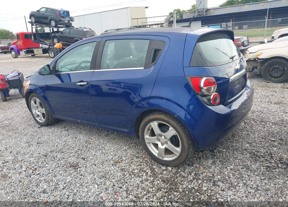 2013 CHEVROLET SONIC LTZ AUTO VIN: 1G1JE6SH8D4172876