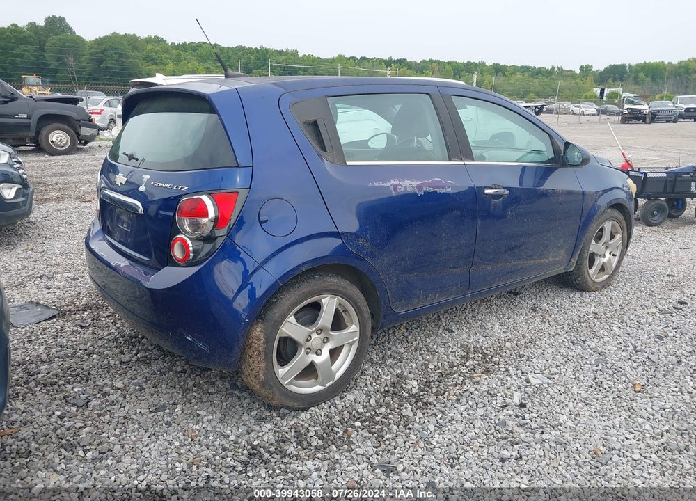 2013 CHEVROLET SONIC LTZ AUTO VIN: 1G1JE6SH8D4172876