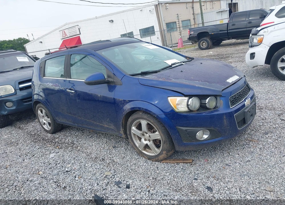 2013 CHEVROLET SONIC LTZ AUTO VIN: 1G1JE6SH8D4172876