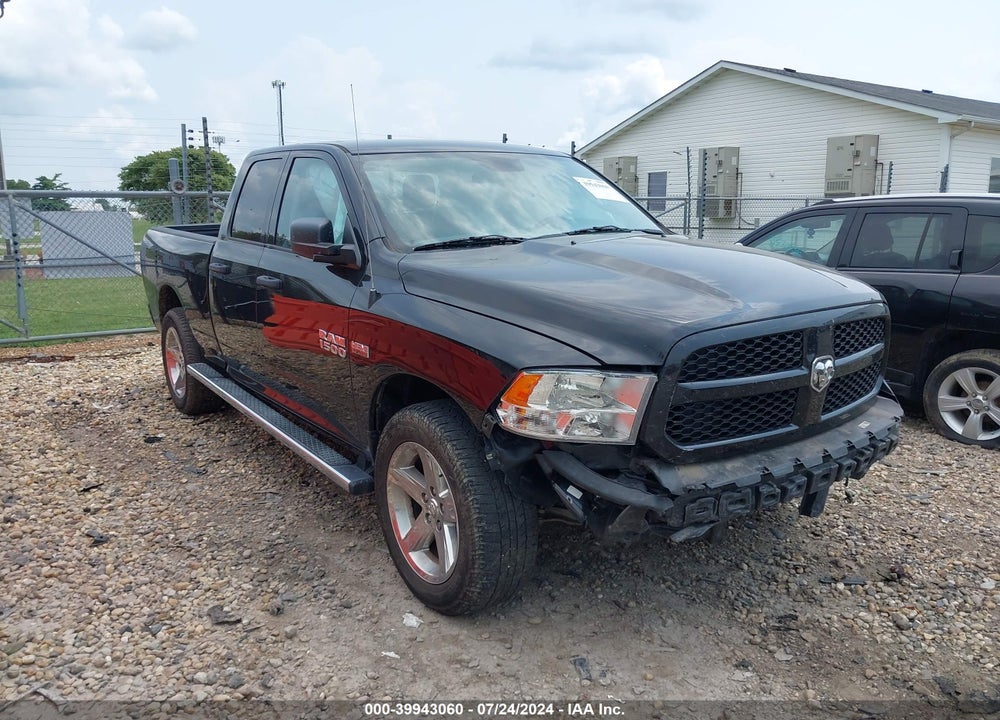 2017 RAM 1500 EXPRESS QUAD CAB 4X4 6'4 BOX VIN: 1C6RR7FT8HS829087