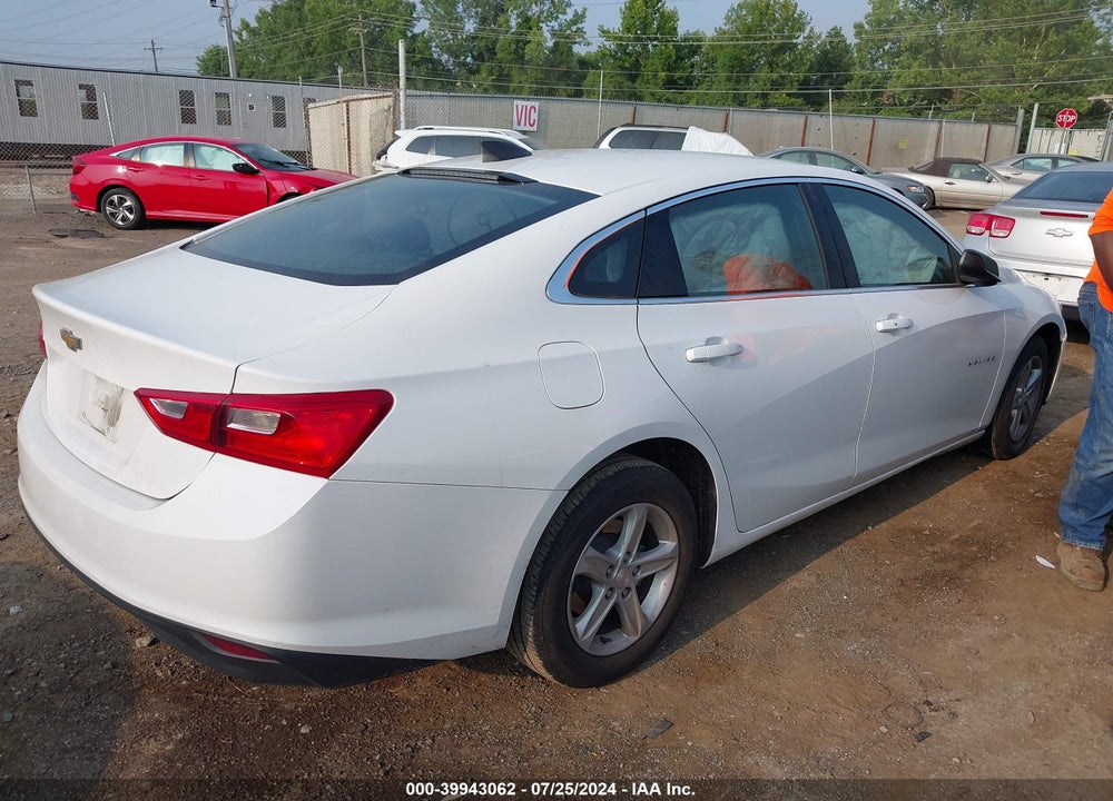 2020 CHEVROLET MALIBU FWD LS VIN: 1G1ZB5ST8LF128843