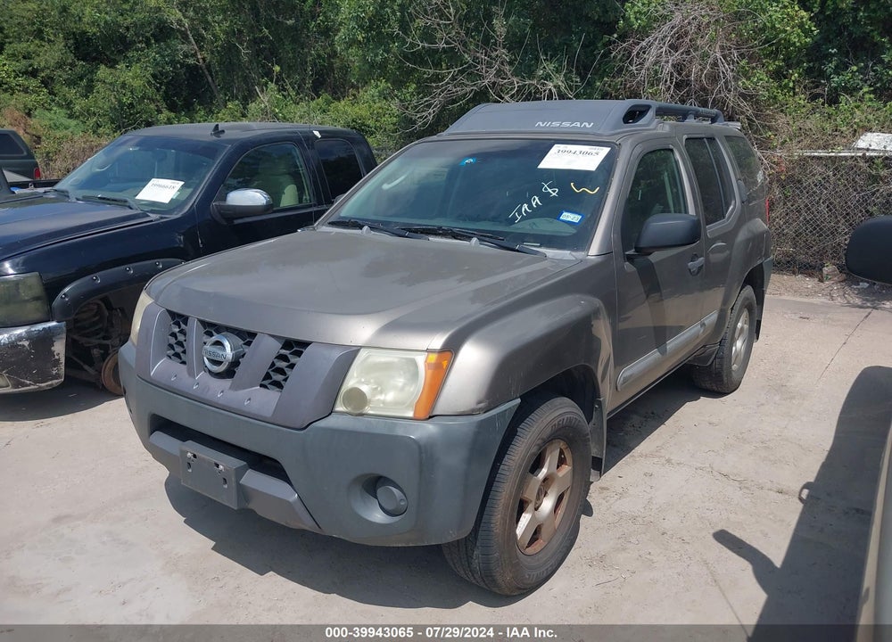 2005 NISSAN XTERRA S VIN: 5N1AN08W25C641814