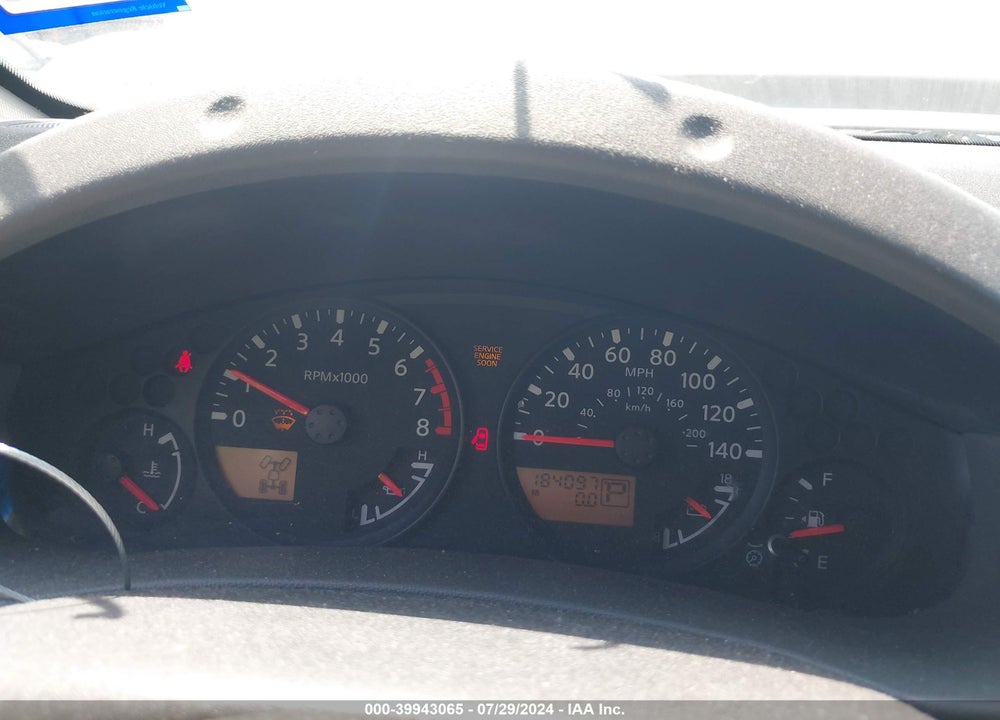 2005 NISSAN XTERRA S VIN: 5N1AN08W25C641814