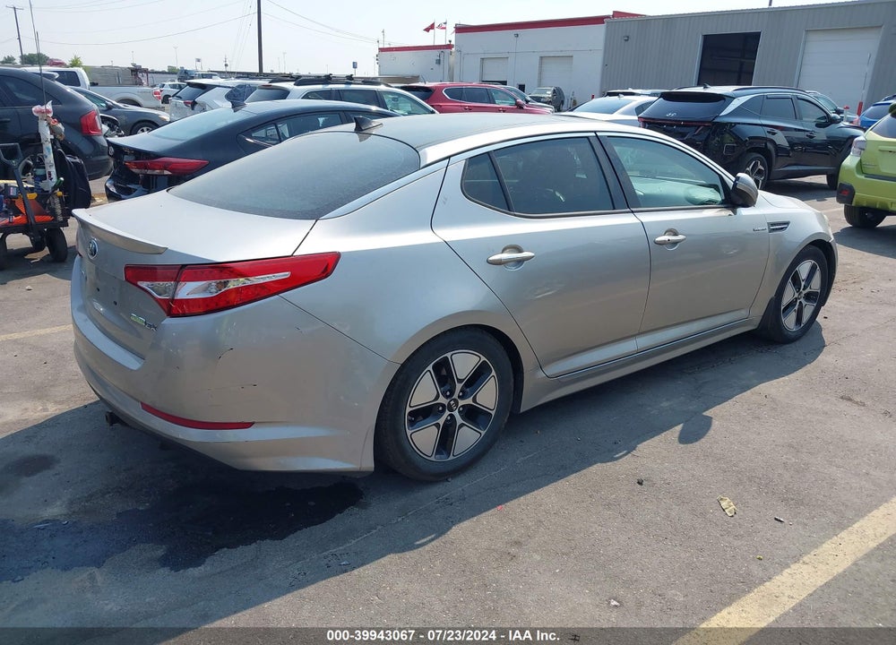 2013 KIA OPTIMA HYBRID EX VIN: KNAGM4AD7D5061198