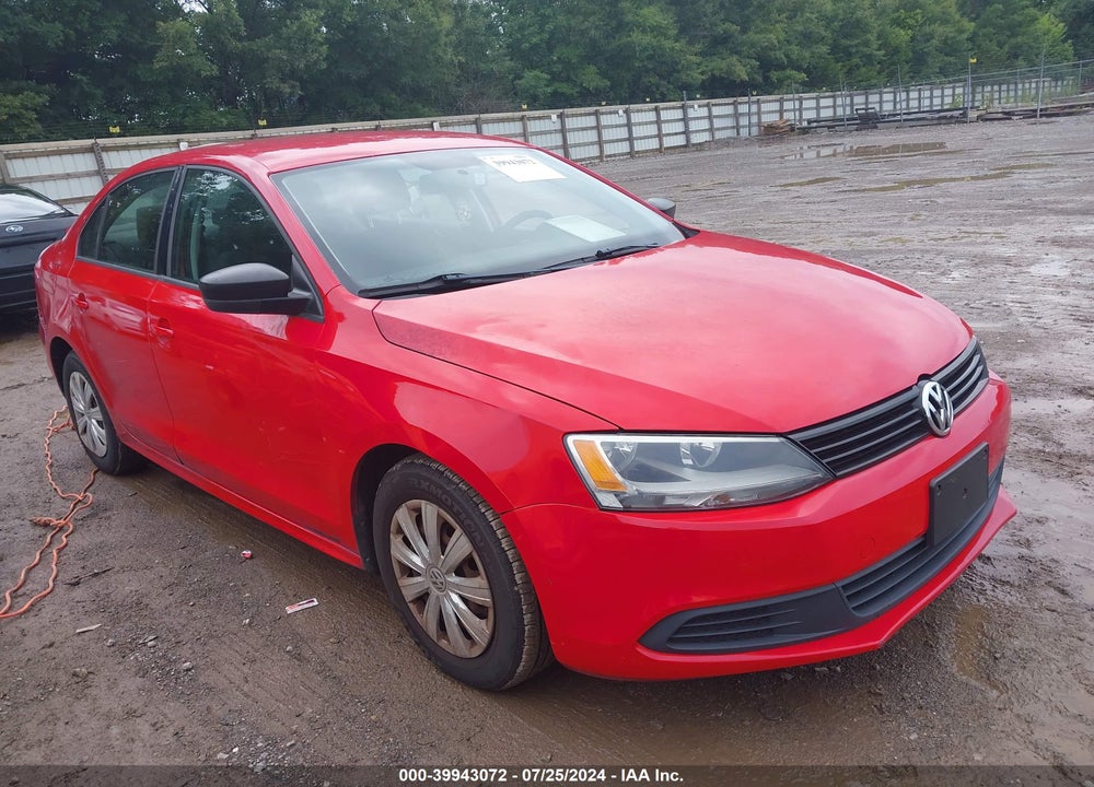 2013 VOLKSWAGEN JETTA 2.0L S VIN: 3VW2K7AJ2DM293743