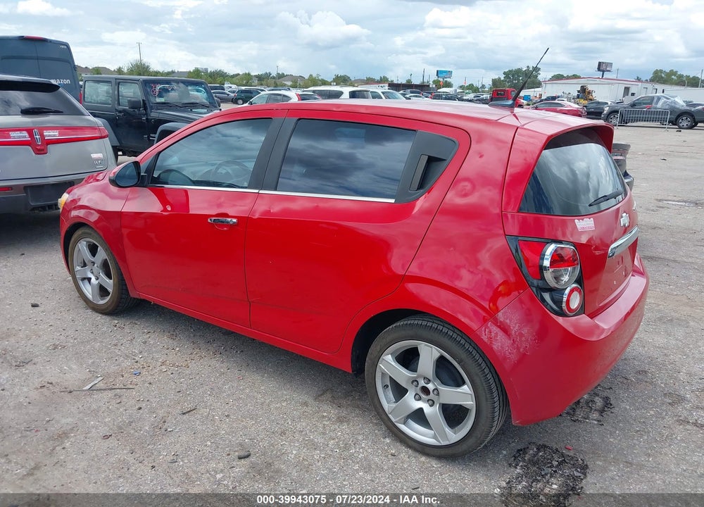 2012 CHEVROLET SONIC 1LZ VIN: 1G1JF6SBXC4117126
