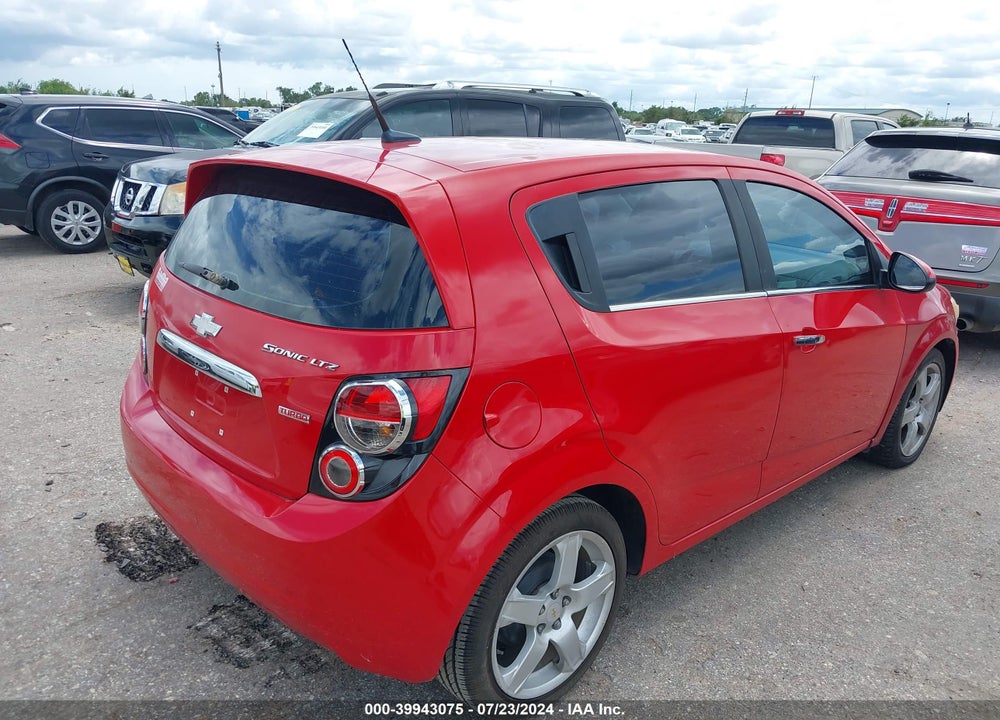 2012 CHEVROLET SONIC 1LZ VIN: 1G1JF6SBXC4117126
