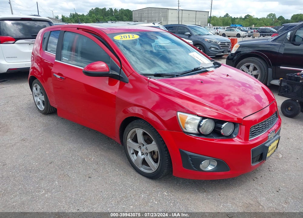 2012 CHEVROLET SONIC 1LZ VIN: 1G1JF6SBXC4117126