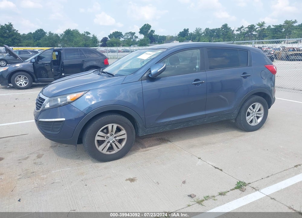 2011 KIA SPORTAGE LX VIN: KNDPB3A2XB7151562