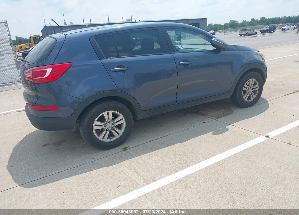 2011 KIA SPORTAGE LX VIN: KNDPB3A2XB7151562