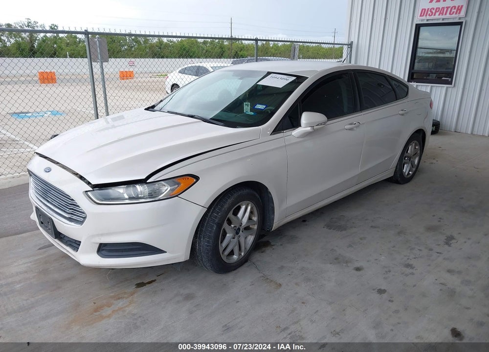 2016 FORD FUSION SE VIN: 3FA6P0H79GR149580
